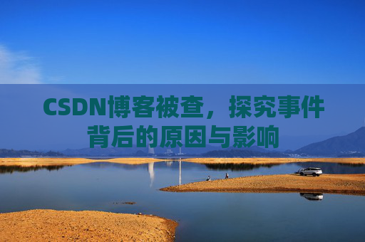 CSDN博客被查，探究事件背后的原因与影响